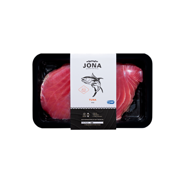 JONA Tuna Steak Tray Packed